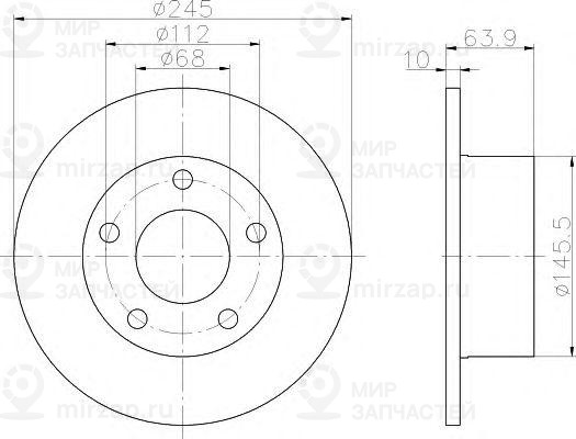 Запчасть HELLA 8DD355102801