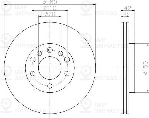 Запчасть HELLA 8DD355106071