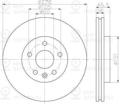 Запчасть HELLA 8DD355116351