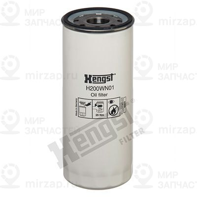Масляный фильтр HENGST H200WN01