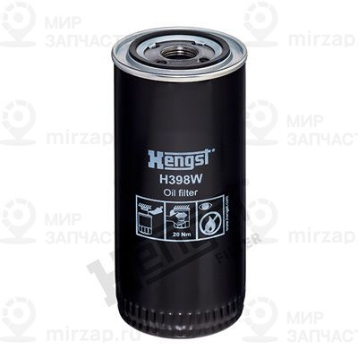 Масляный фильтр HENGST H398W