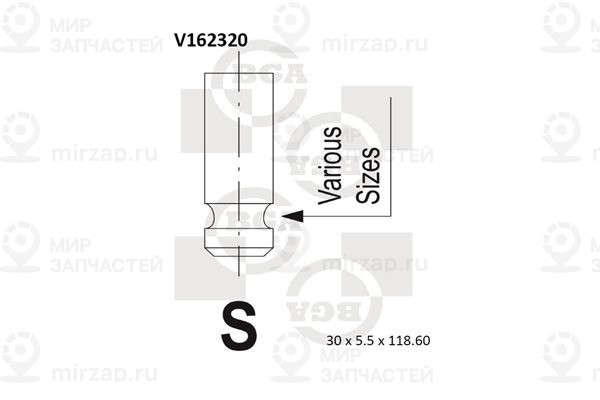 Запчасть BGA V162320