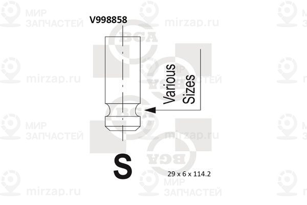 Запчасть BGA V998858