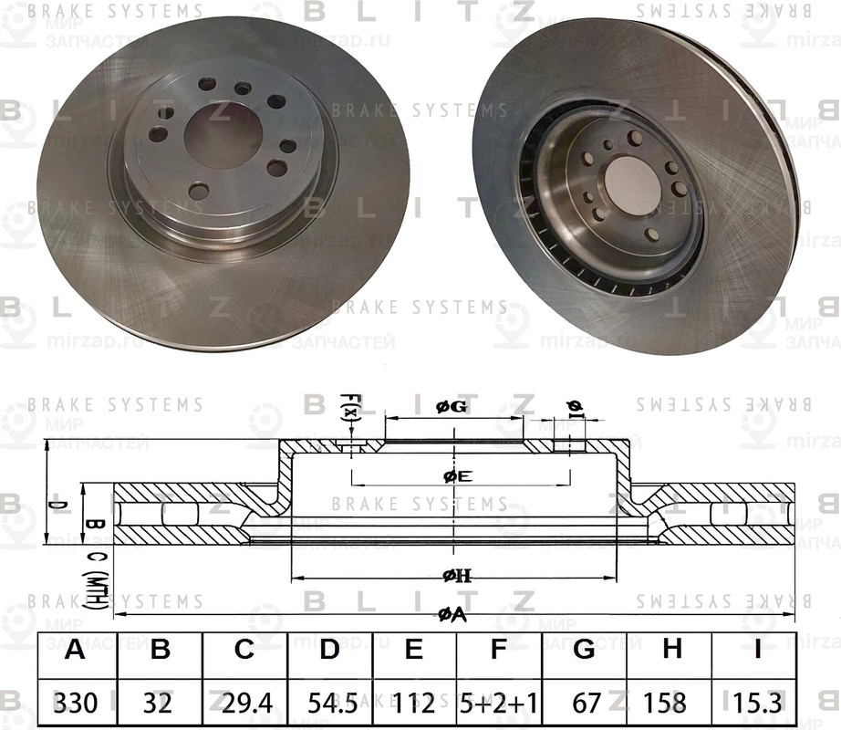 Запчасть BLITZ BS0641