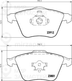 Запчасть NISSHINBO NP5033