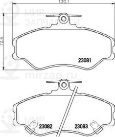 Запчасть NISSHINBO NP6016