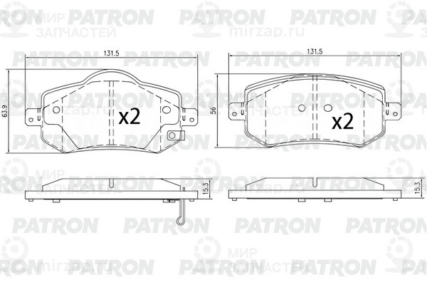 Запчасть PATRON PBP347