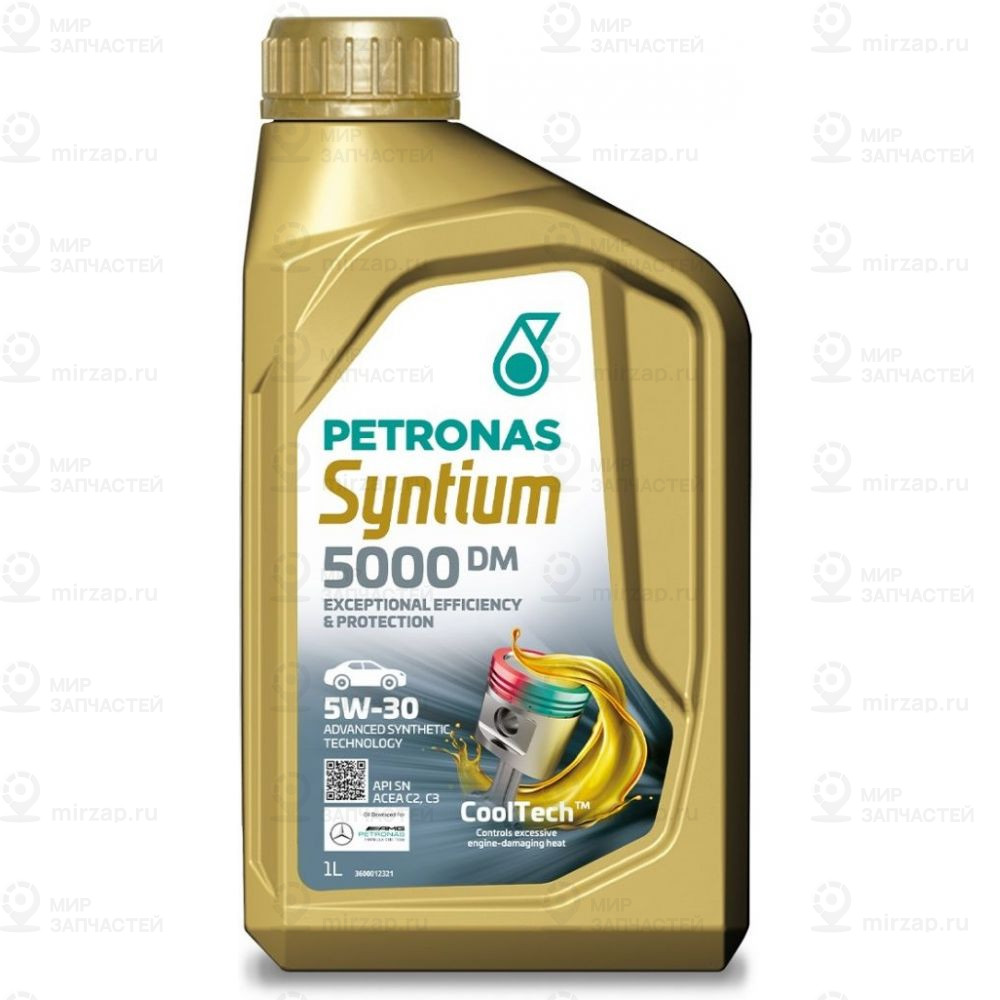 Масло Моторное Petronas Syntium 5000 Dm 5W-30 1L PETRONAS 70957E18EU