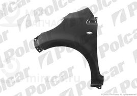 Крыло Переднее Левое - Citroen C1 (Pm,Pn) 09.05- POLCAR 230101