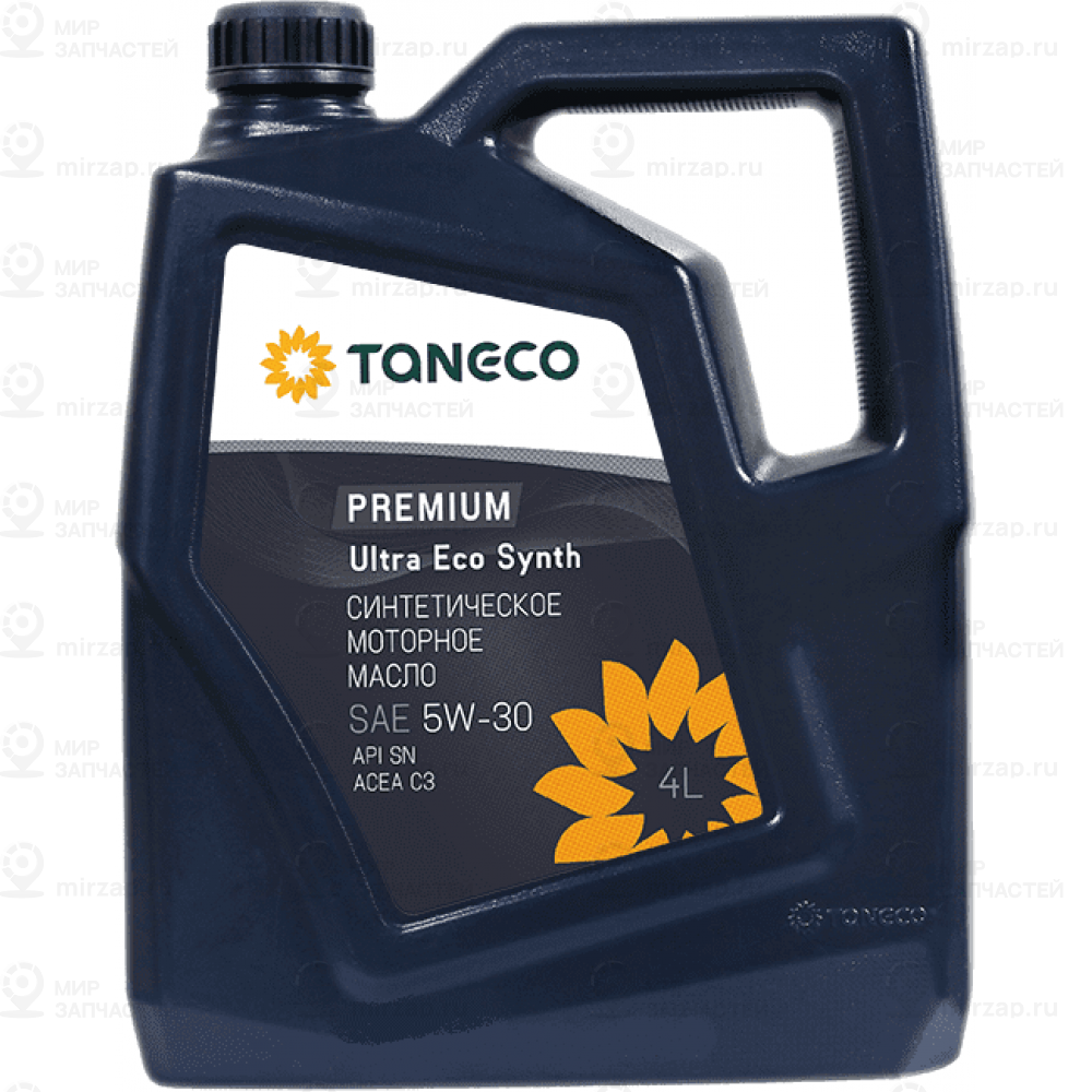 Taneco Premium Ultra Eco Synth, Sae 5W-30, Api Sn, Acea C3, 4 Л Taneco 465022968 TANECO 4650229680086