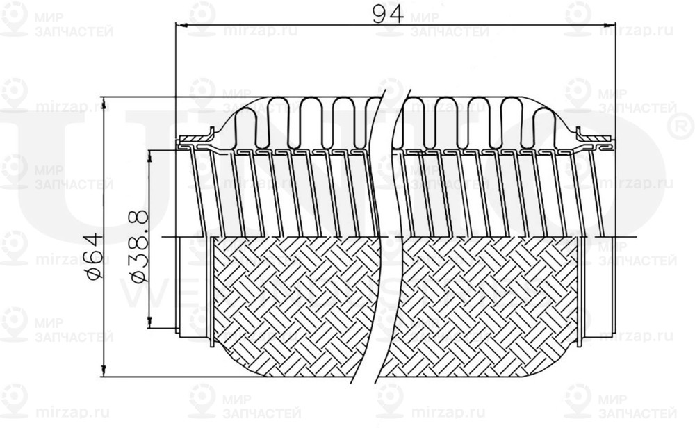 Запчасть UNIO EXP3894L