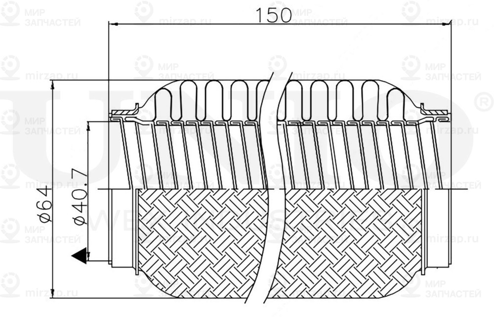 Запчасть UNIO EXP40150L