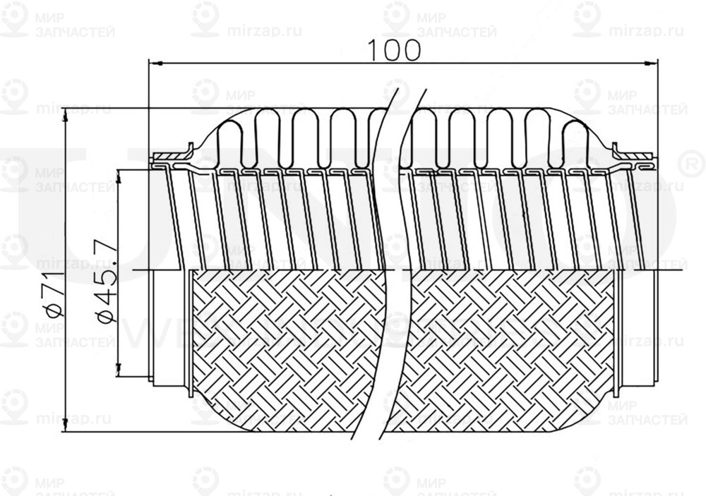 Запчасть UNIO EXP45100L