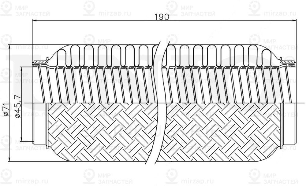Запчасть UNIO EXP45190L