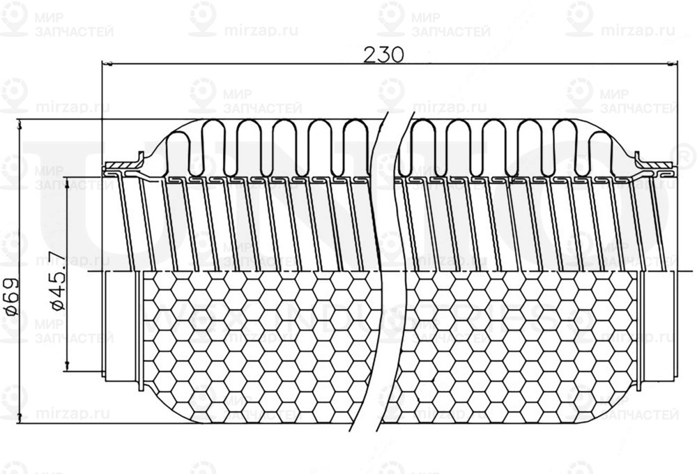Запчасть UNIO EXP45230W