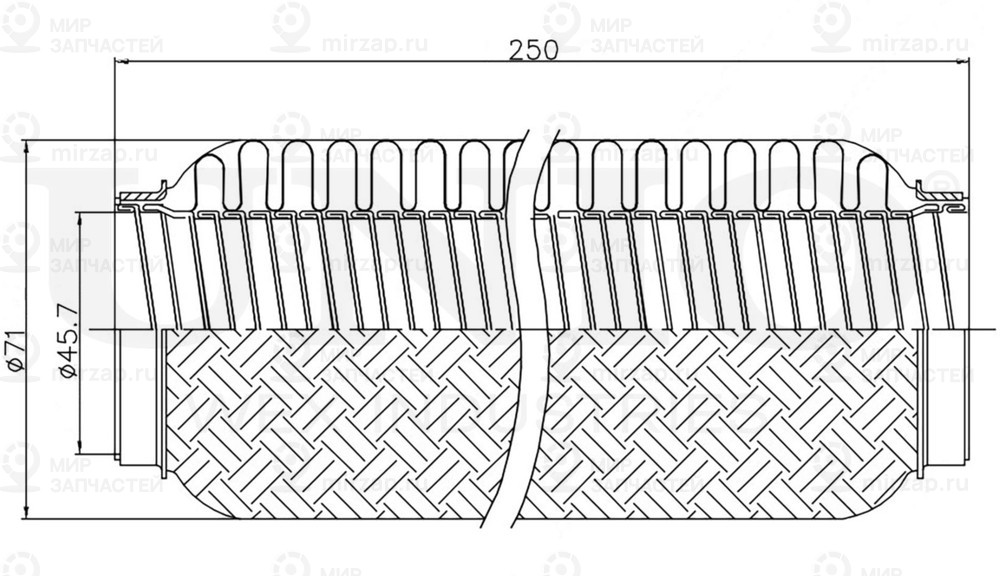 Запчасть UNIO EXP45250L
