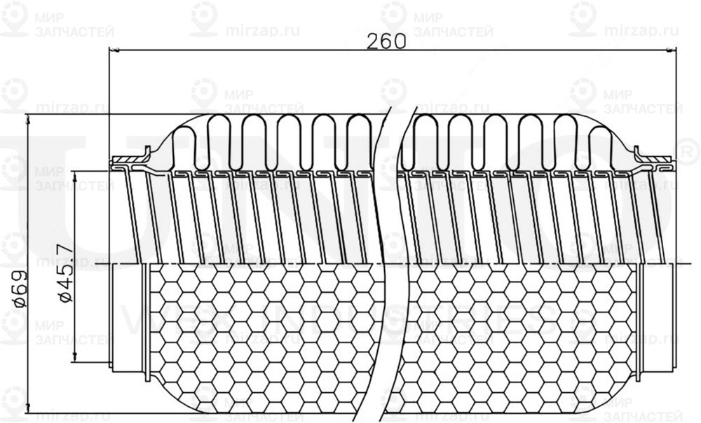 Запчасть UNIO EXP45260W
