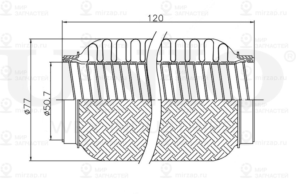 Запчасть UNIO EXP50120L
