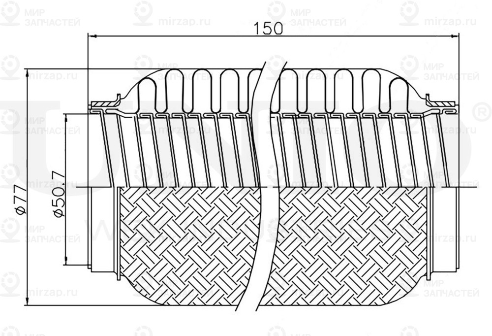 Запчасть UNIO EXP50150L