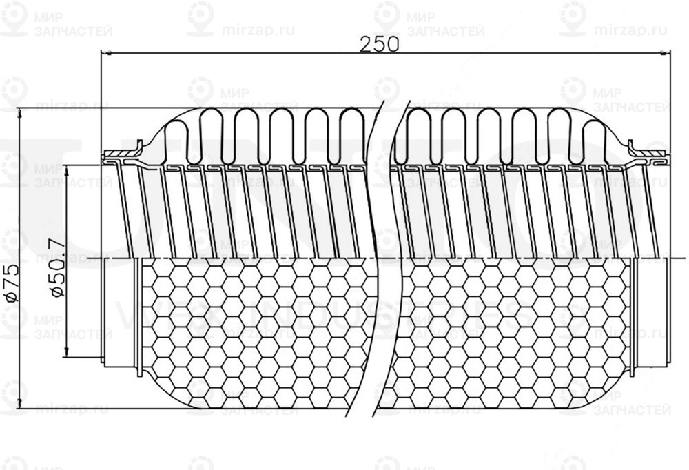 Запчасть UNIO EXP50250W
