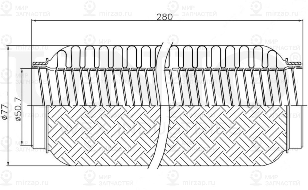 Запчасть UNIO EXP50280L