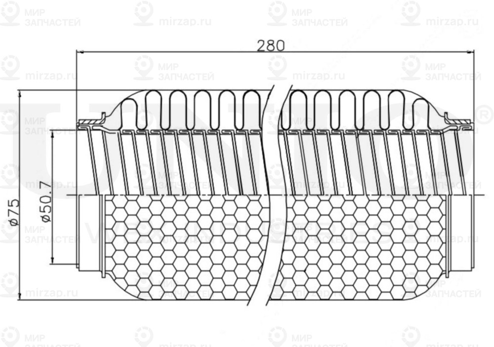 Запчасть UNIO EXP50280W