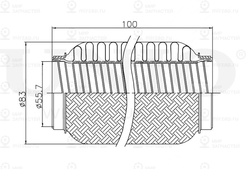 Запчасть UNIO EXP55100L