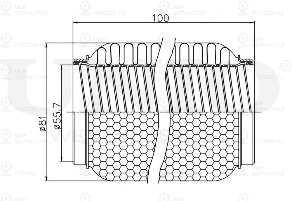Запчасть UNIO EXP55100W