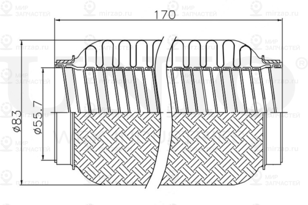 Запчасть UNIO EXP55170L