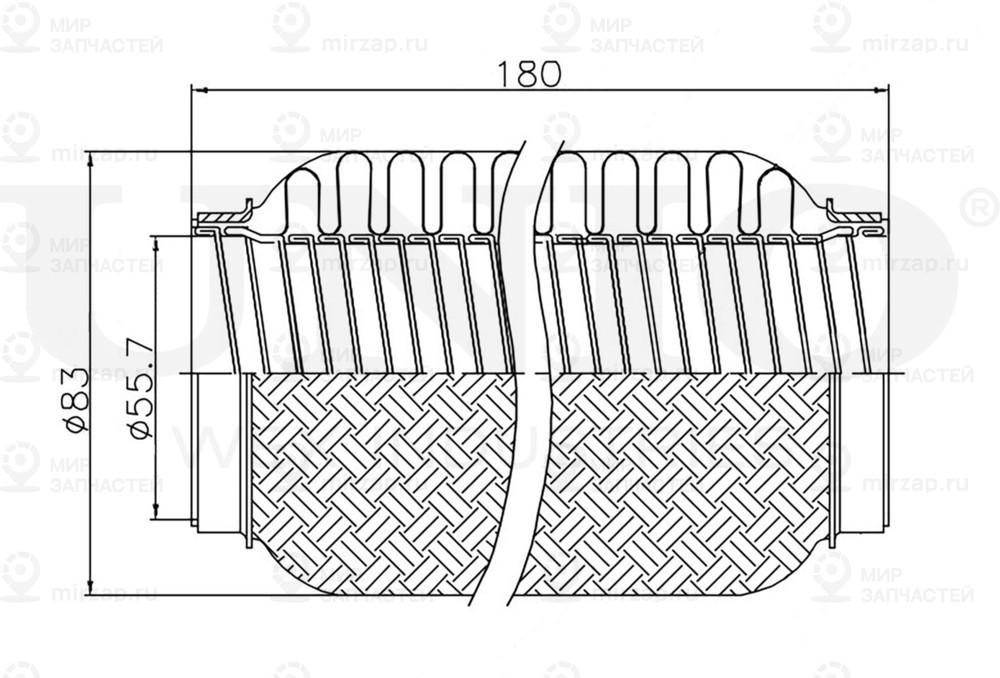 Запчасть UNIO EXP55180L