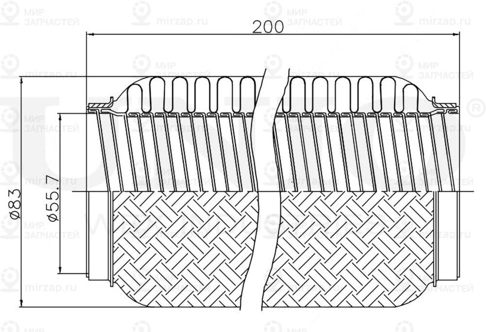Запчасть UNIO EXP55200L