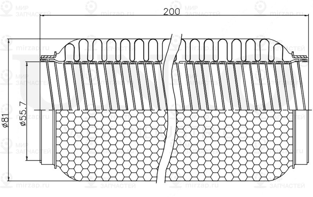 Запчасть UNIO EXP55200W