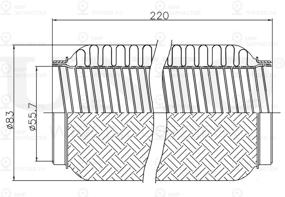 Запчасть UNIO EXP55220L