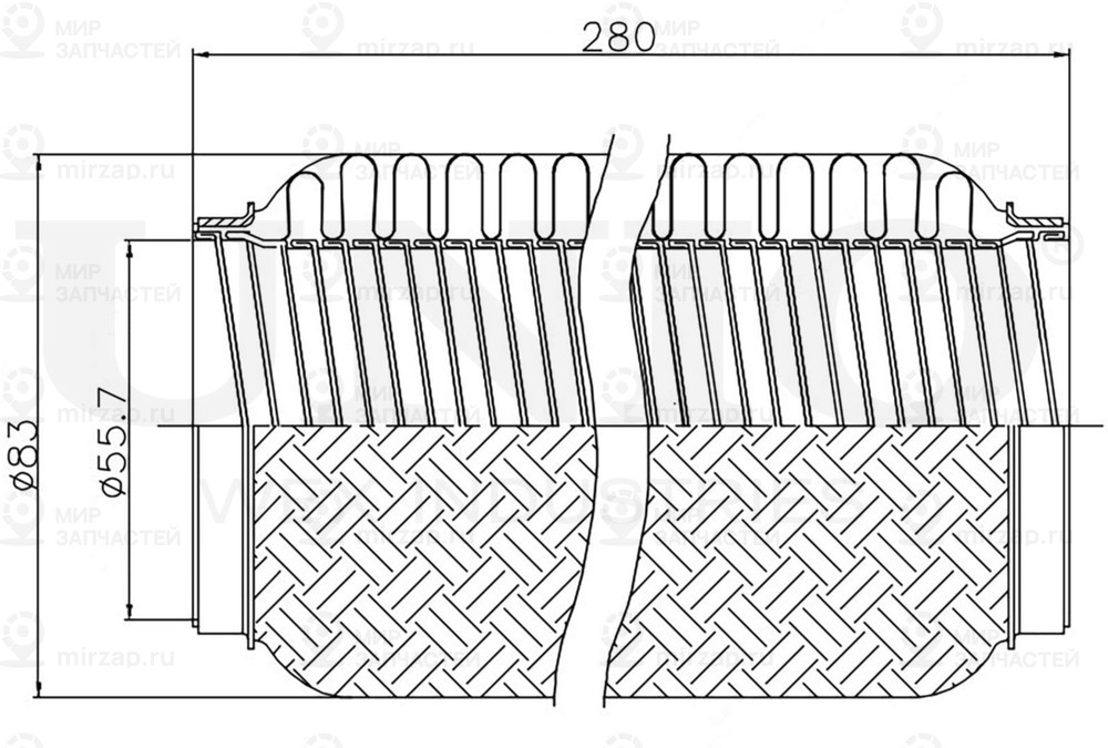 Запчасть UNIO EXP55280L