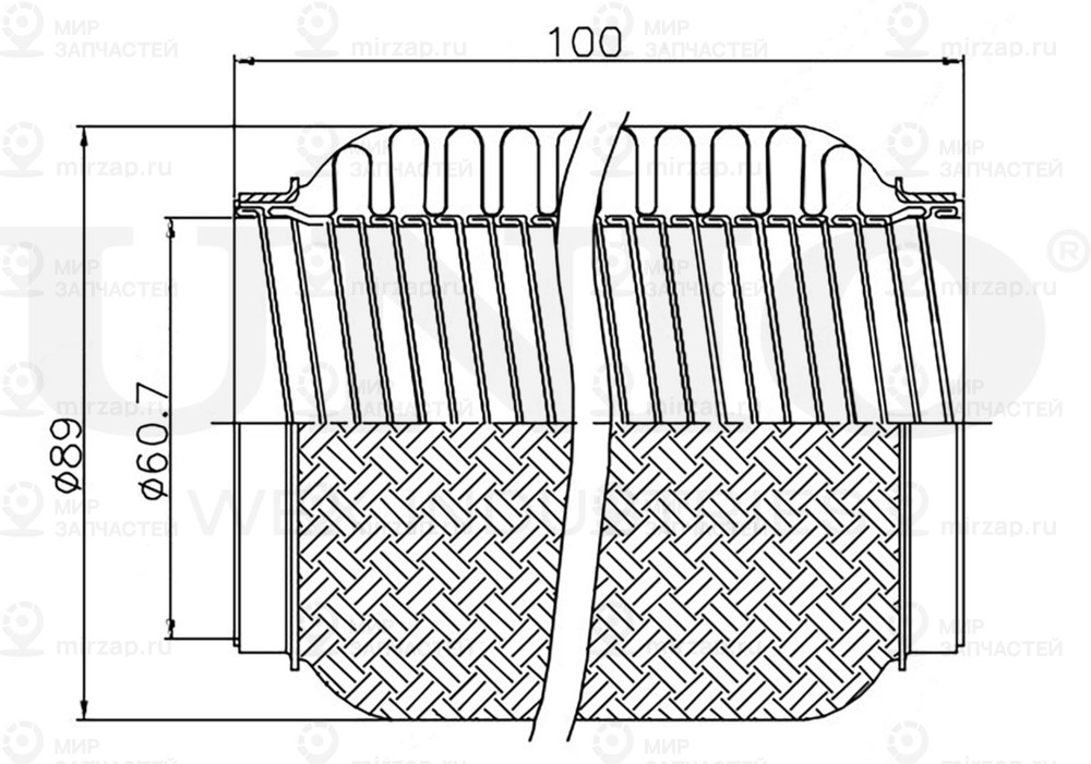 Запчасть UNIO EXP60100L
