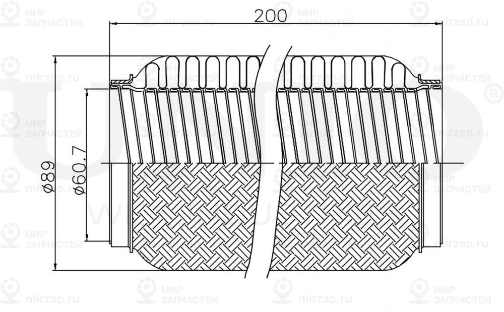 Запчасть UNIO EXP60200L