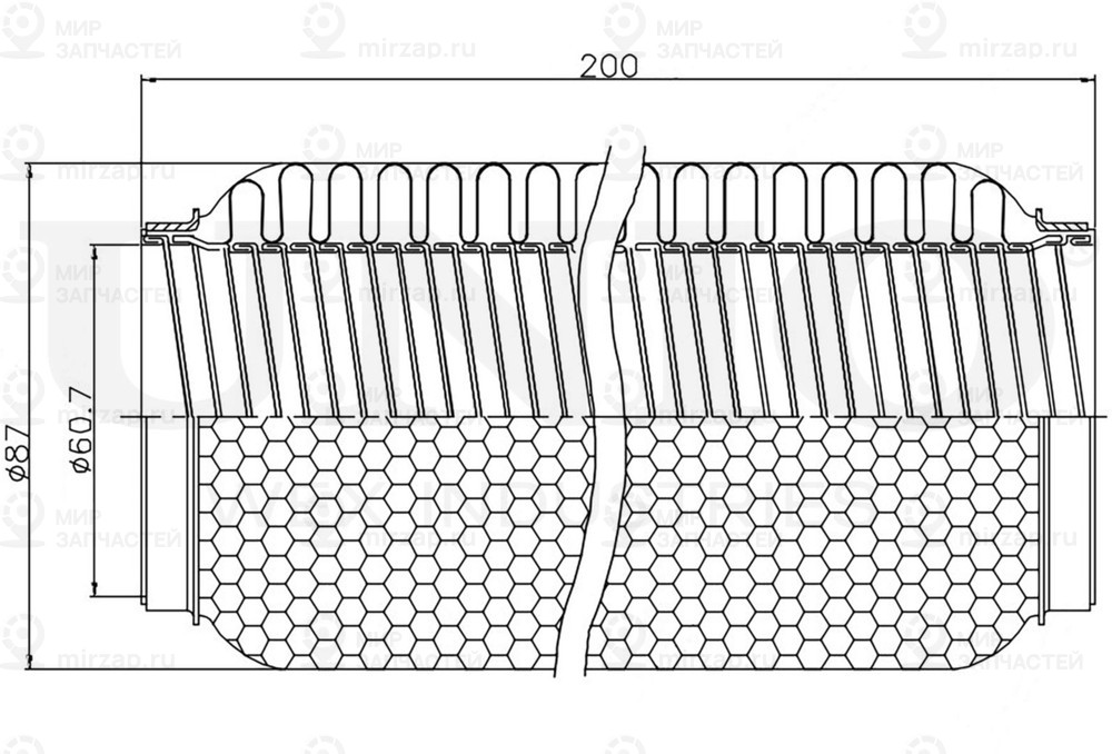 Запчасть UNIO EXP60200W