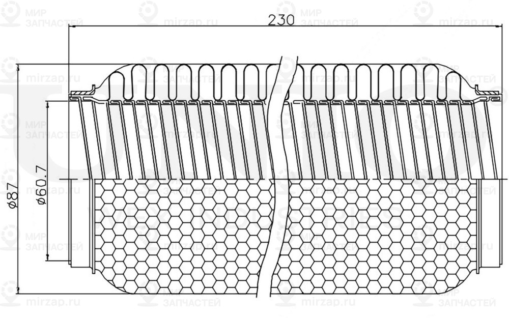 Запчасть UNIO EXP60230W