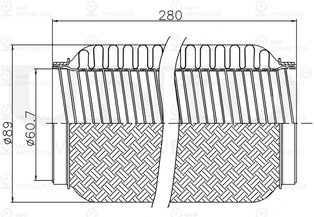 Запчасть UNIO EXP60280L
