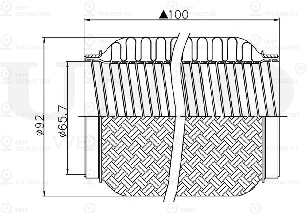 Запчасть UNIO EXP65100L