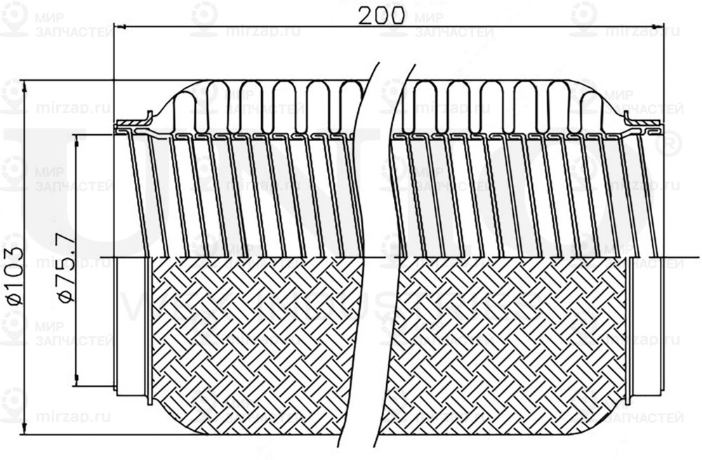 Запчасть UNIO EXP75200L