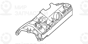 Крышка головки блока цилиндров ZYL. 5-8
 BMW 11127522159
