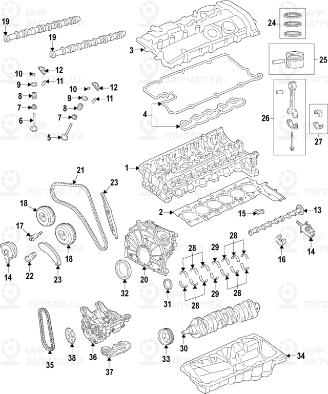 Zylinderkopfdichtung
 BMW 11127934584