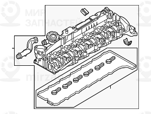 Крышка головки блока цилиндров
 BMW 11128578811
