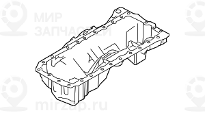 Масляный картер
 BMW 11137541221
