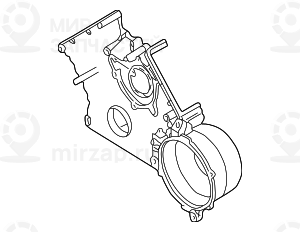 Крышка блока ГРМ Нж
 BMW 11141708209