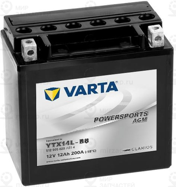 Запчасть VARTA 512905020