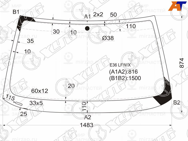 Запчасть XYG E36LFWX