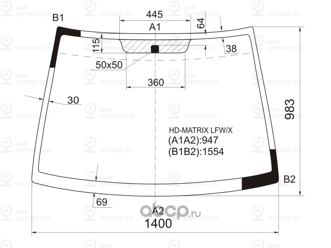 Запчасть XYG HDMATRIXLFWX