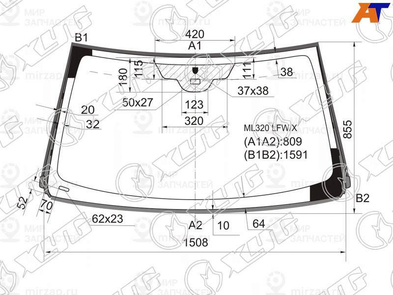Запчасть XYG ML320LFWX